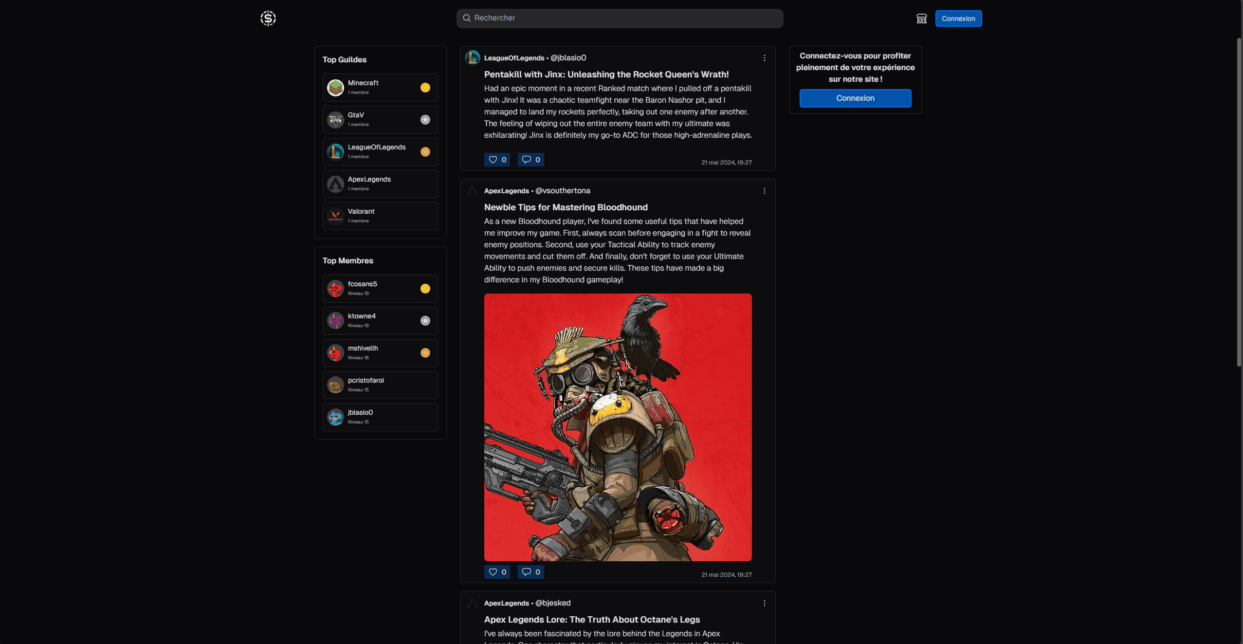 Futuristic warrior with a raven on shoulder, against a red background, on a social media page.
